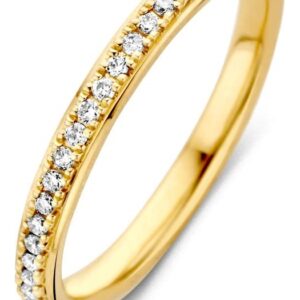 Gouden Ring 18Krt Met Swarovski | HIGH ESSENCE